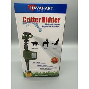 Havahart Critter Ridder Motion Activated Sprinkler Water Animal Repellent‎ NEW